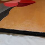 Romantic painting "The kiss" 73x60cm