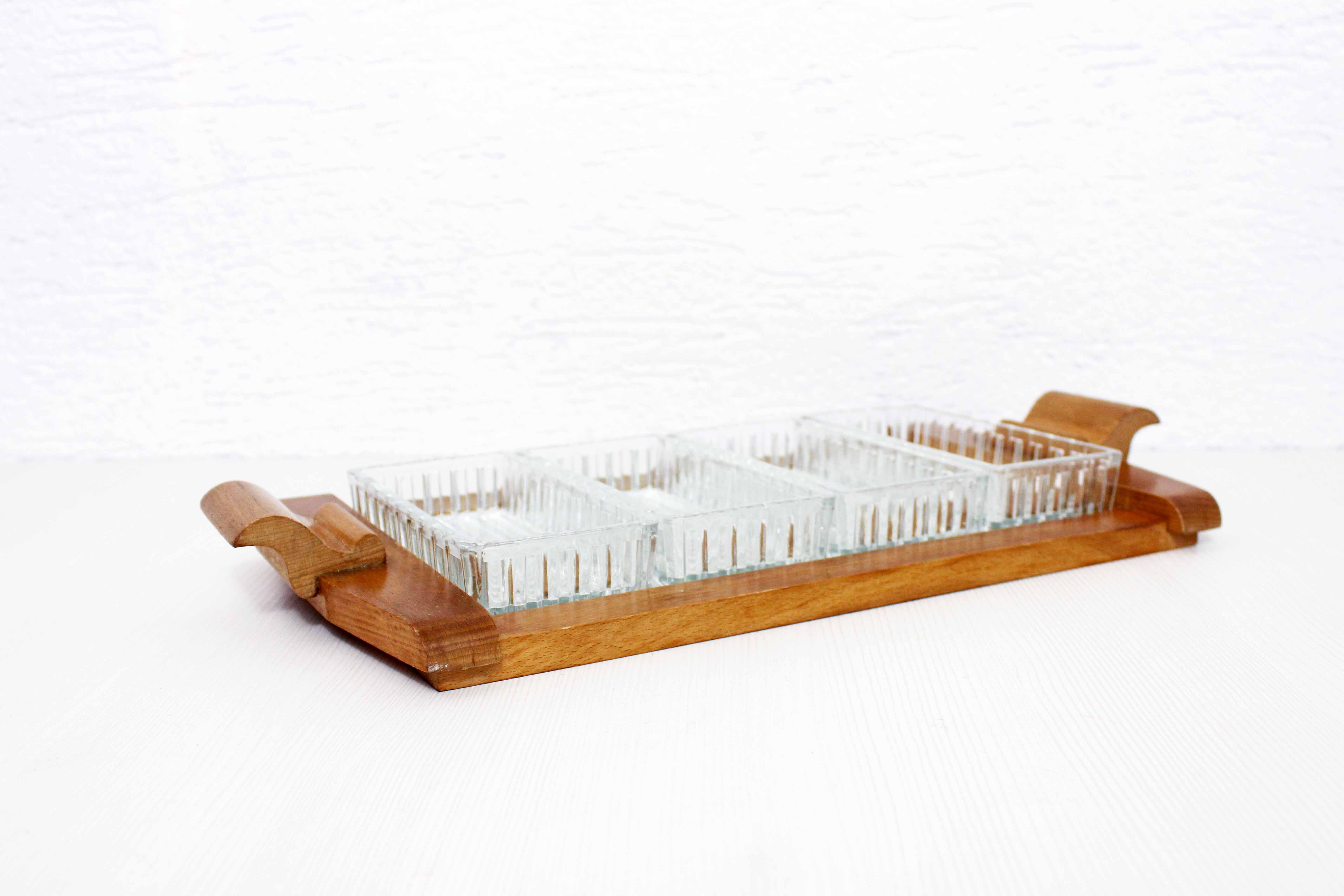 Vintage aperitif tray