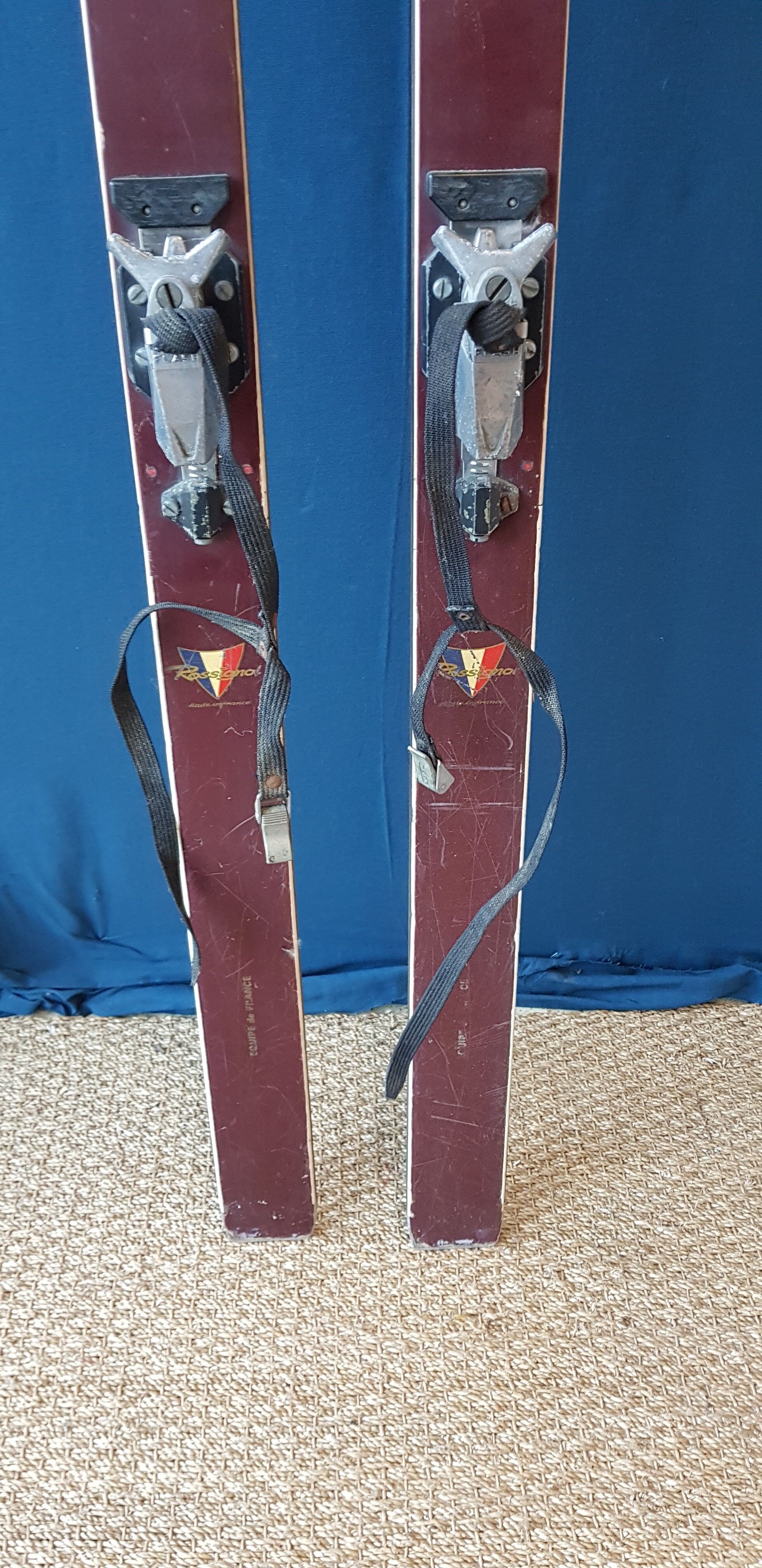 Vintage pair of ski team France