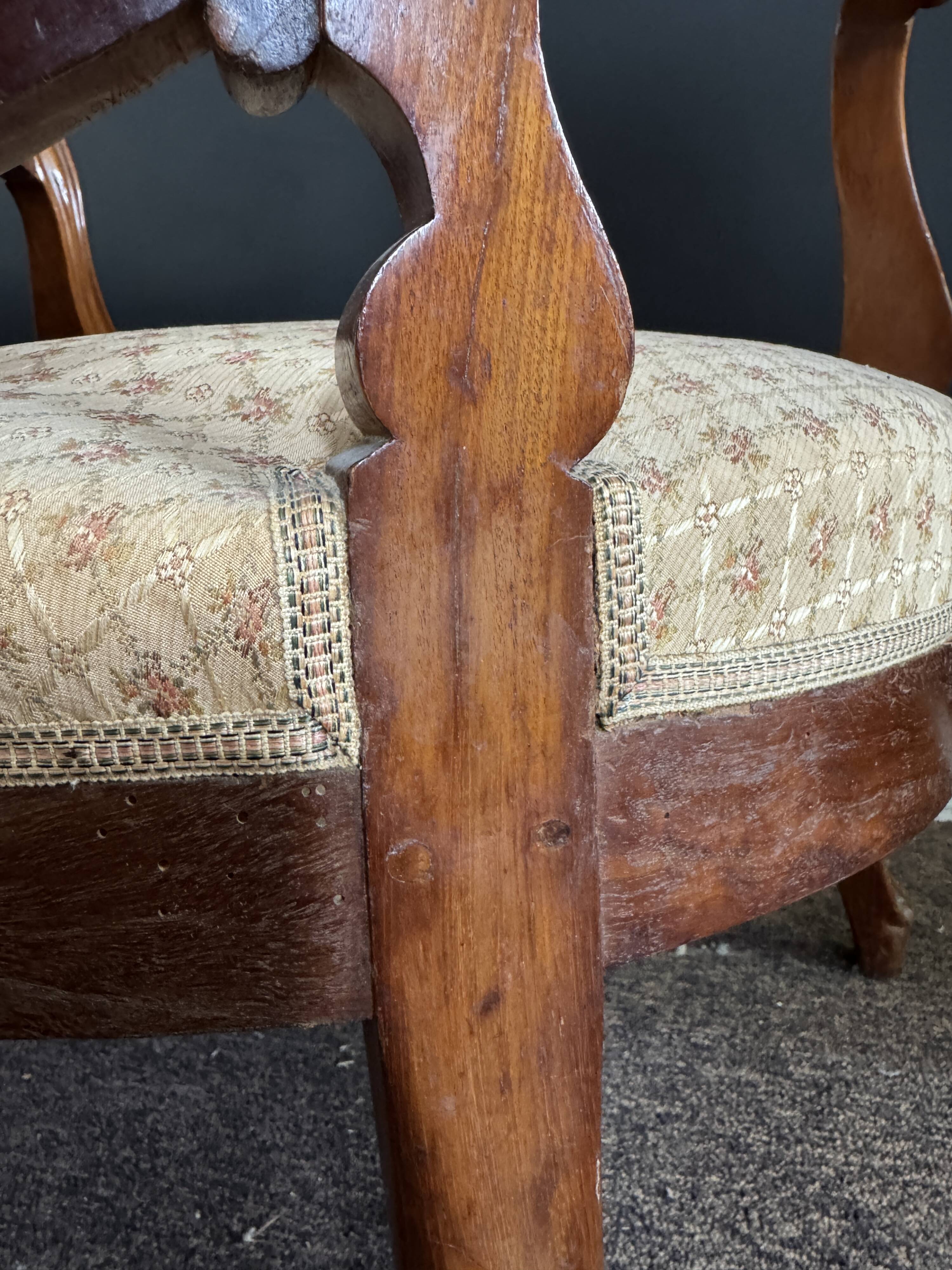 Fauteuil cabriolet – Fin XVIIIe / Début XIXe ?