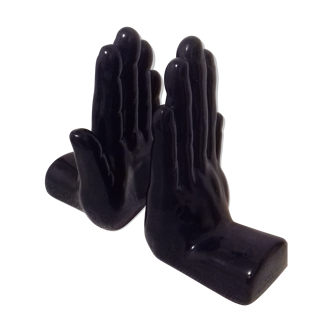 Hand shaped book holder