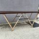 Wooden upholstery table