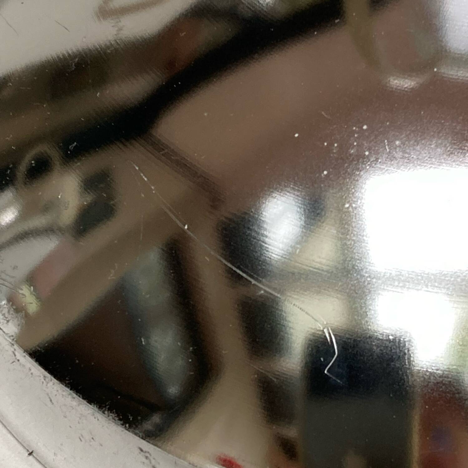 German aluminum wall light CONCORD LIGHTNING MURALE 70’S