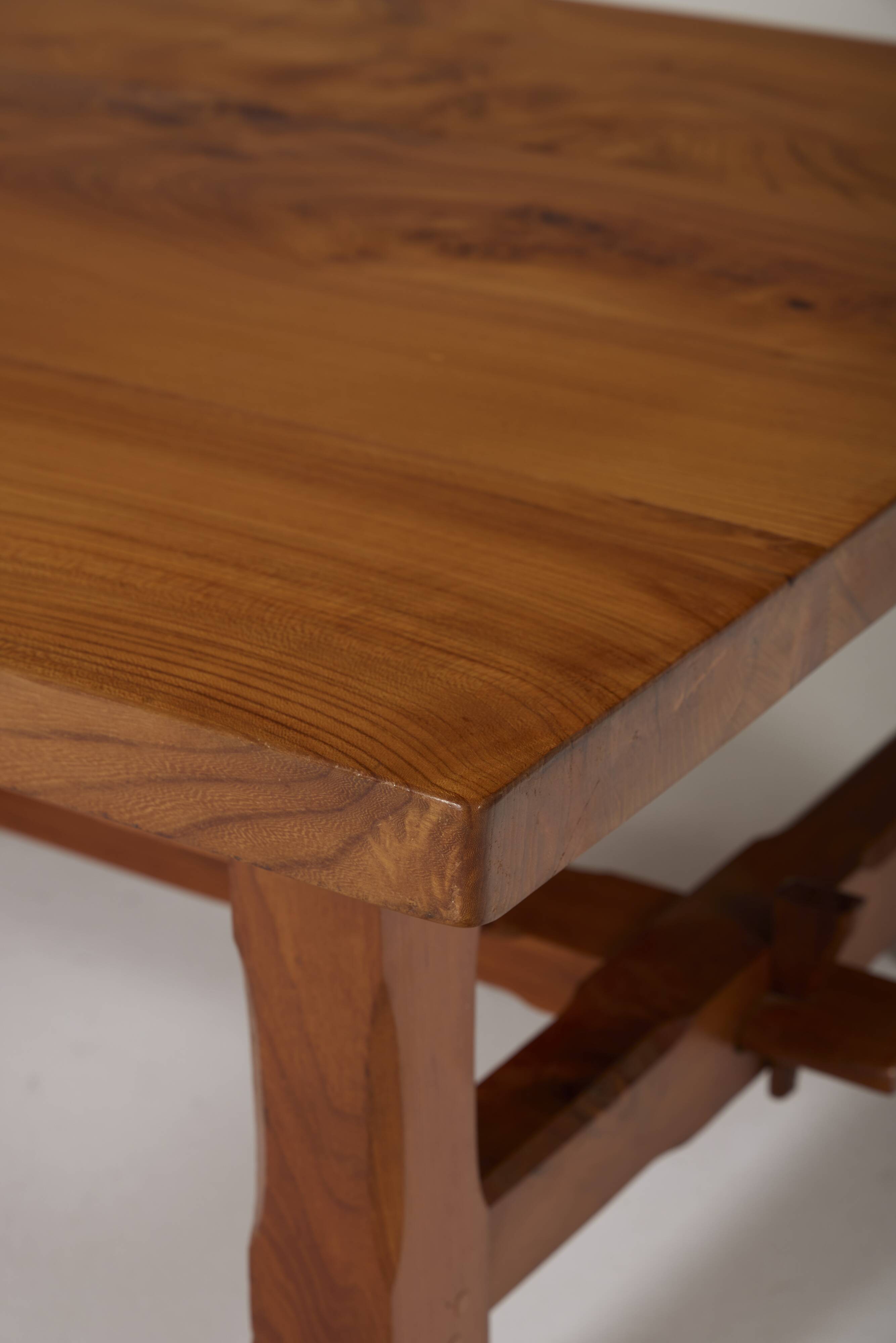 Solid wood coffee table