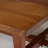 Solid wood coffee table
