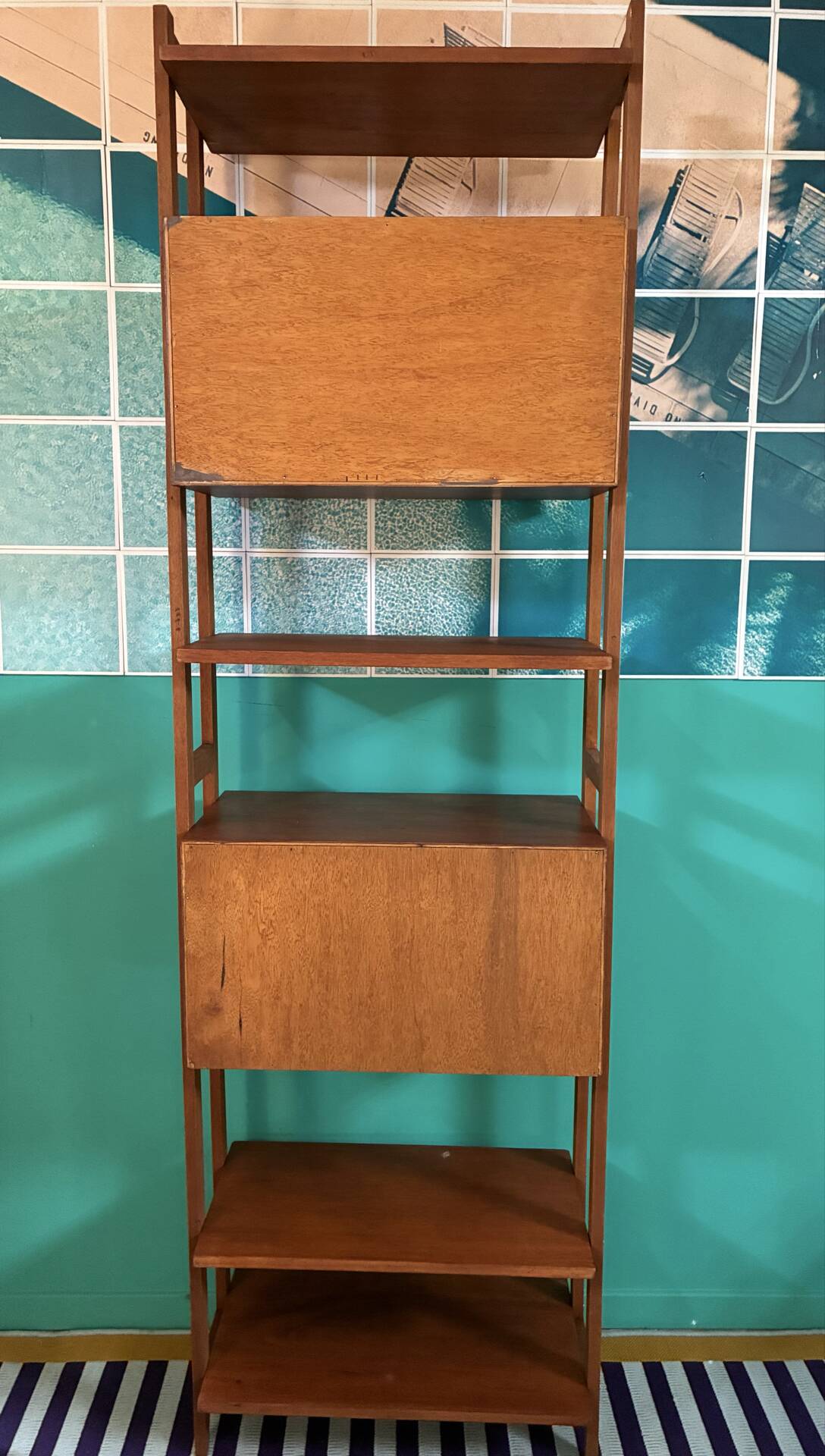 Bibliothèque Vintage Scandinave