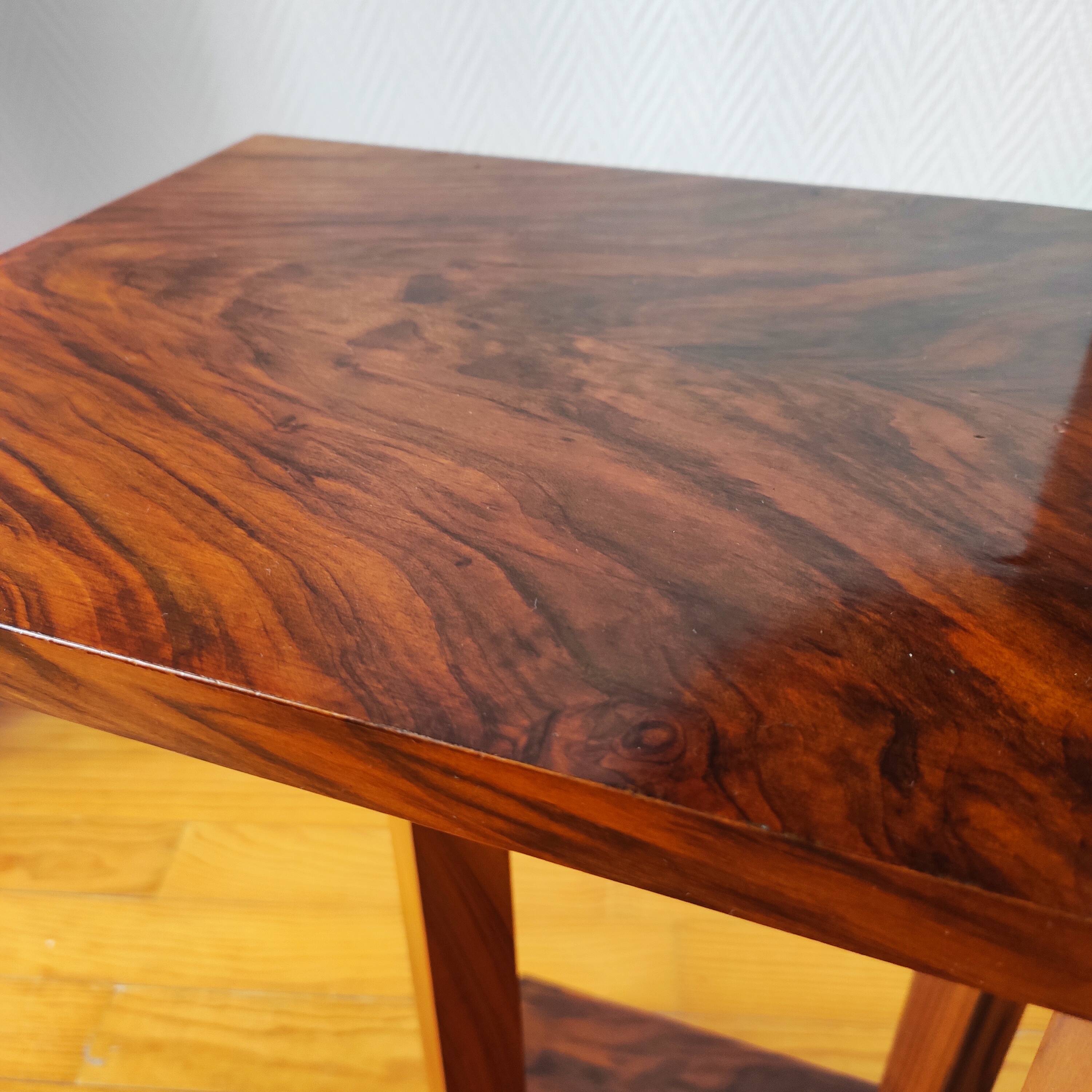Wooden console table – Art Deco style