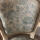 Fauteuil et son repose pieds style Louis XV