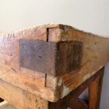 Old table logon of butcher trussant & cie, 1960