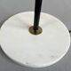 Stilnovo, floor lamp with three opalines, Italy 1950