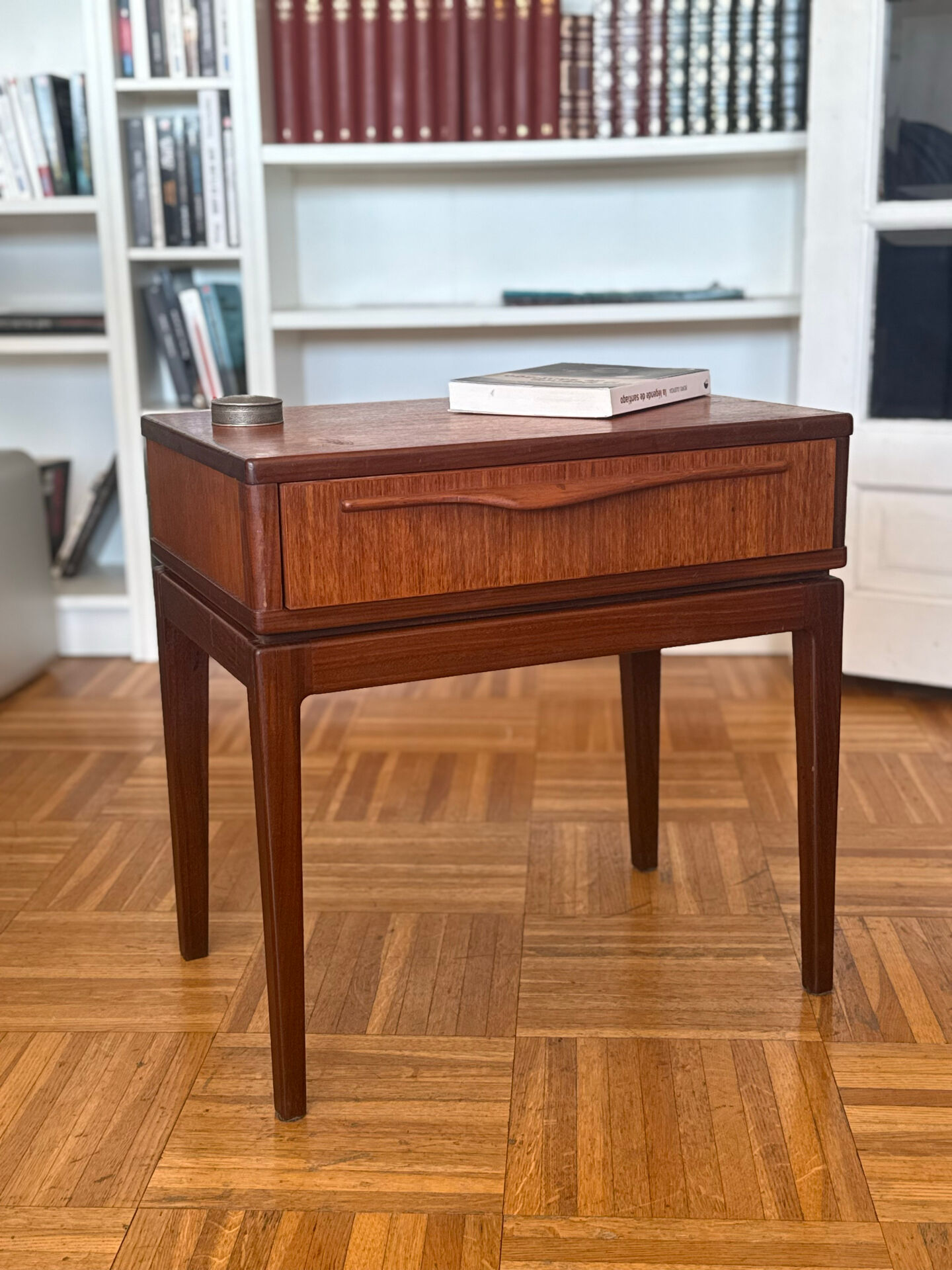 Teak bedside table from the 1960s.
