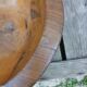Olive wood salad bowl/fruit bowl