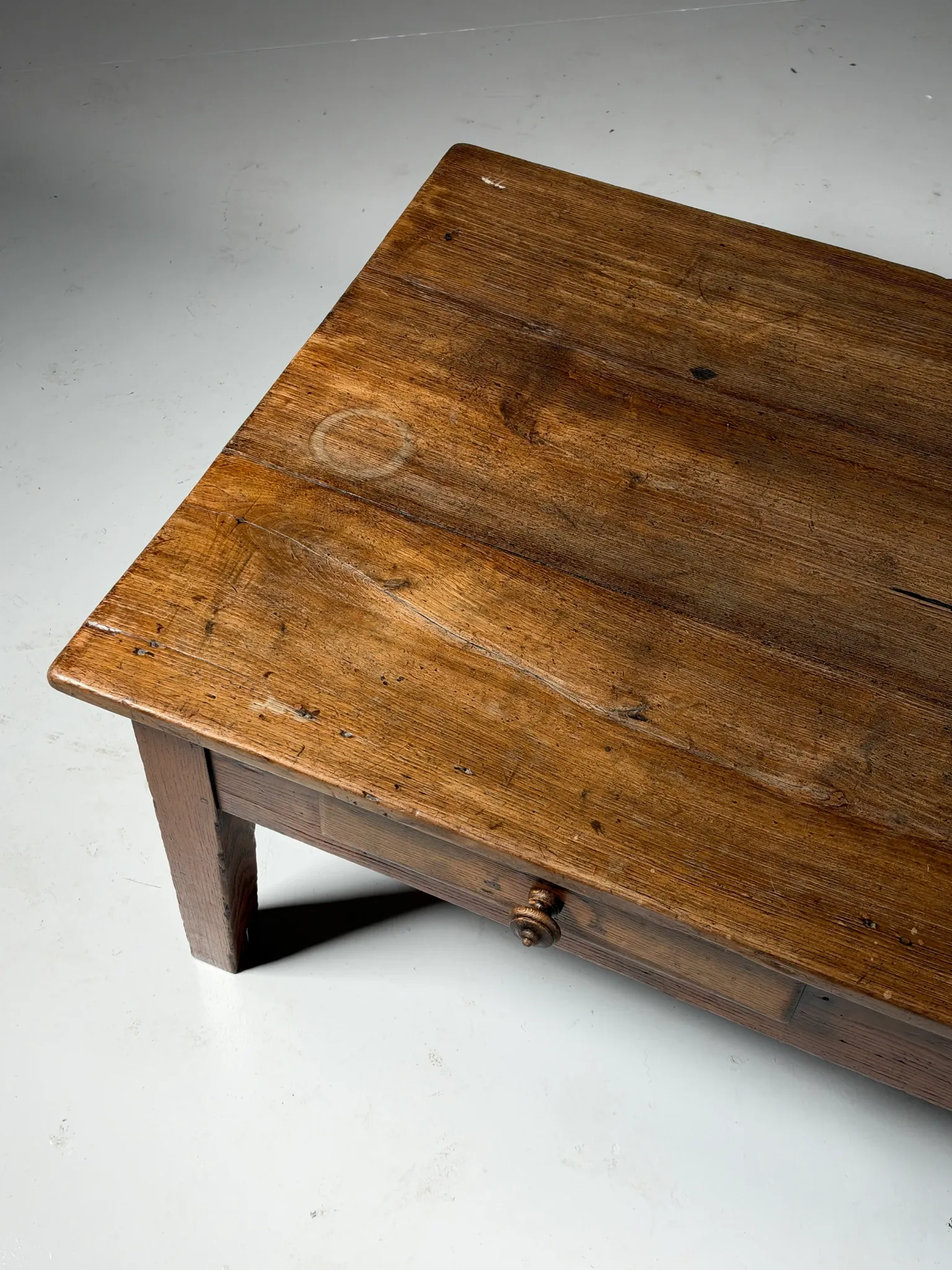 French coffee table 19th century oak