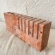 Pencil holder letter press paper design marble 1960 70 1970 sculpture