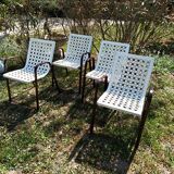 4 chaises vintage