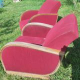 Paire de fauteuils Art déco à rénover