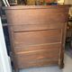 Louis-Philippe mahogany railway toilet commode