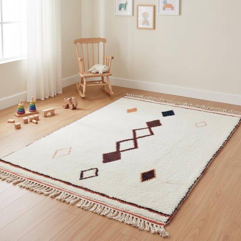 Handmade Azilal rug, size 150 x 350 cm