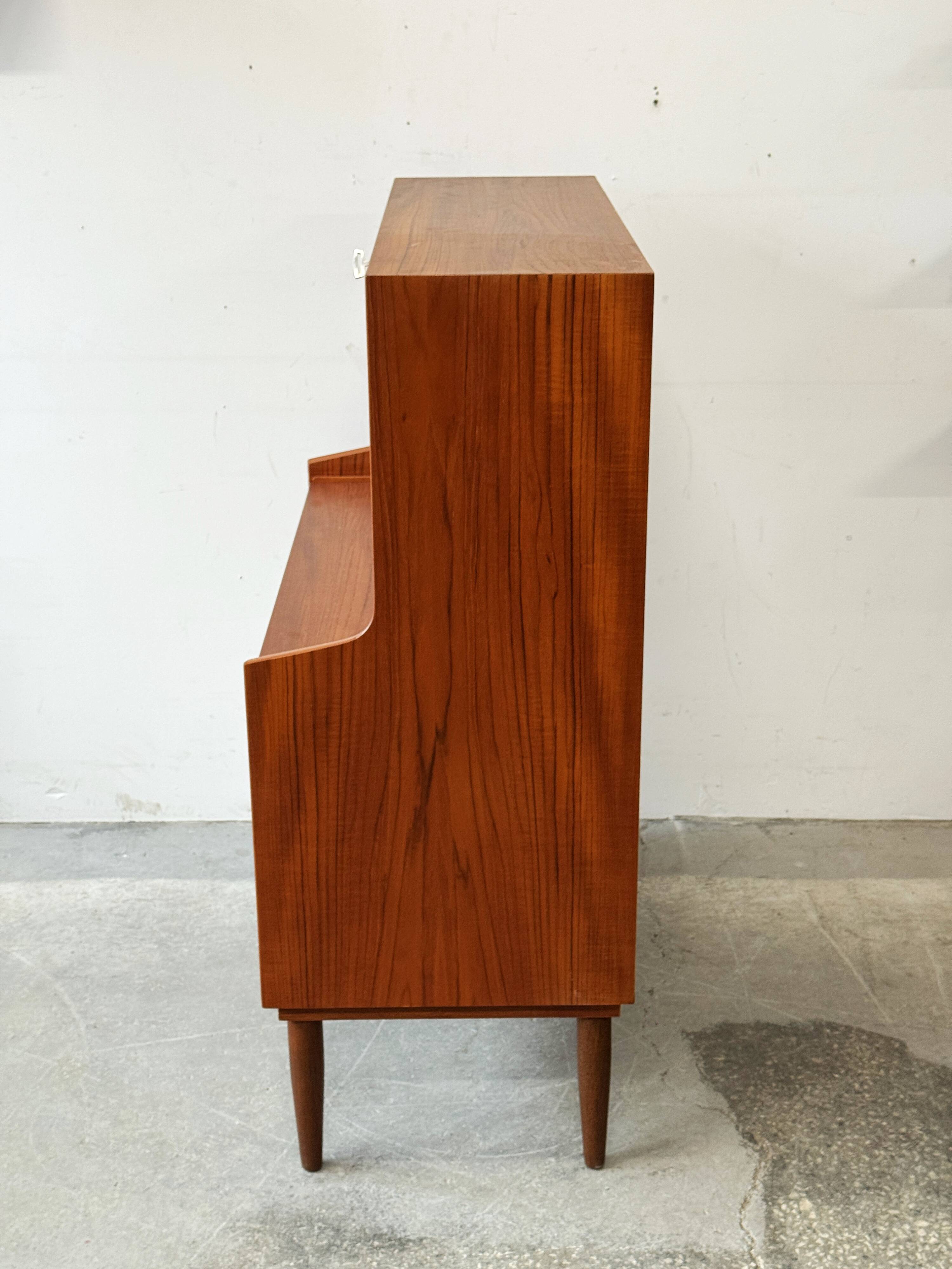 Secretary/desk, Denmark 1960s/1970s, mid-century modern, vintage