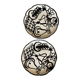 Set of 2 Primavera ceramic plates