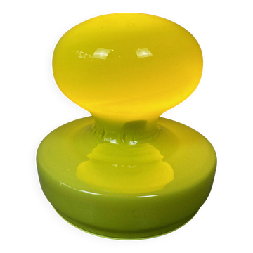 Vintage mushroom table lamp – glass