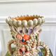 Vase coquillages