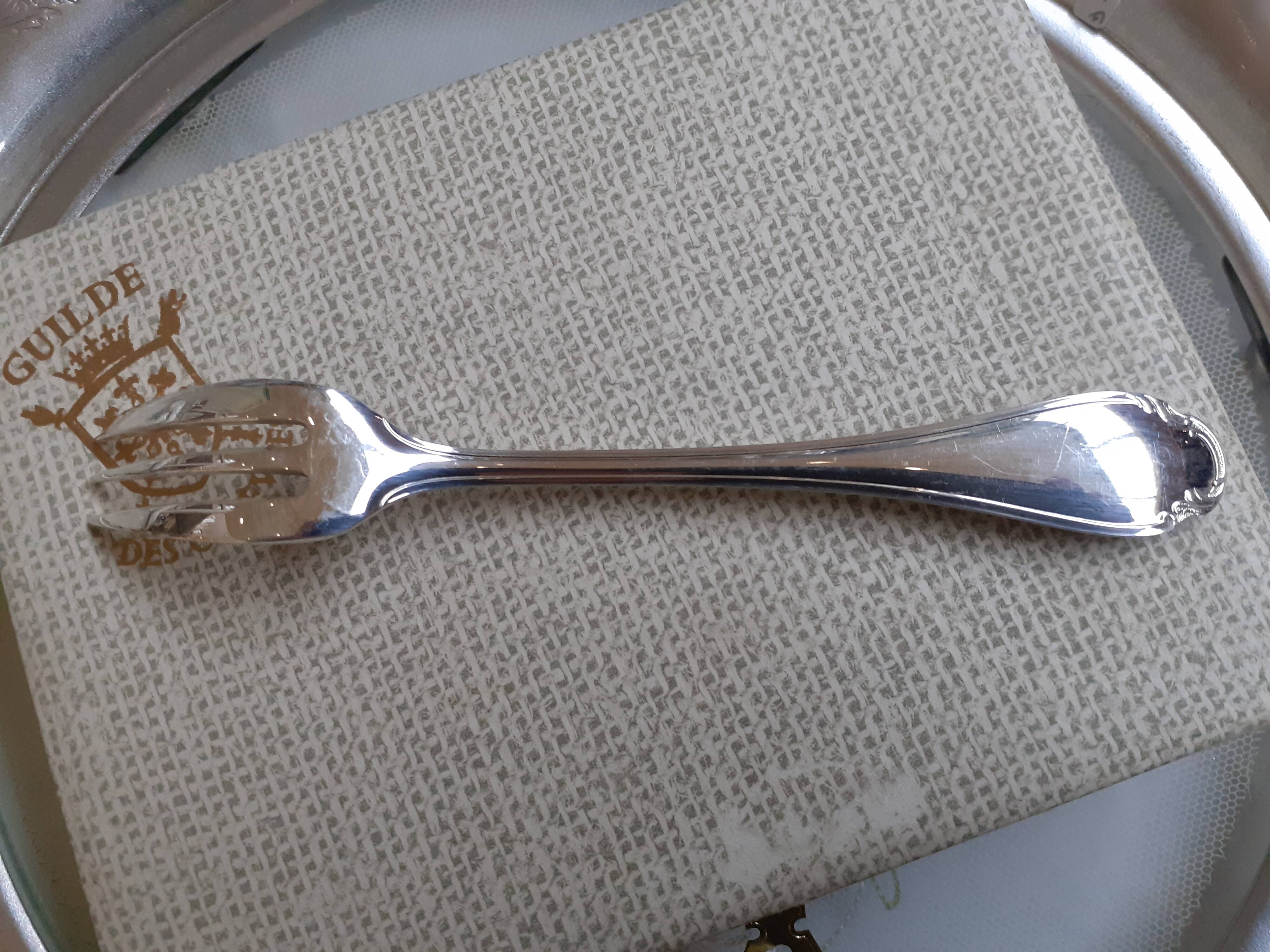 “Christofle” dessert forks