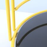 Post-modern rolling trolley by Rodney Kinsman Bieffeplast circa 1980