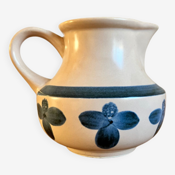 Gien earthenware milk jug