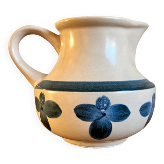 Gien earthenware milk jug