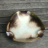 Cendrier/vide poche en céramique vernissée vintage années 60