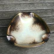 Vintage glazed ceramic ashtray/pocket emptier from the 60s