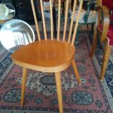 Vintage Baumann chair, bistro chair, office chair, 1950s.