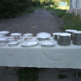 Porcelain service limoges