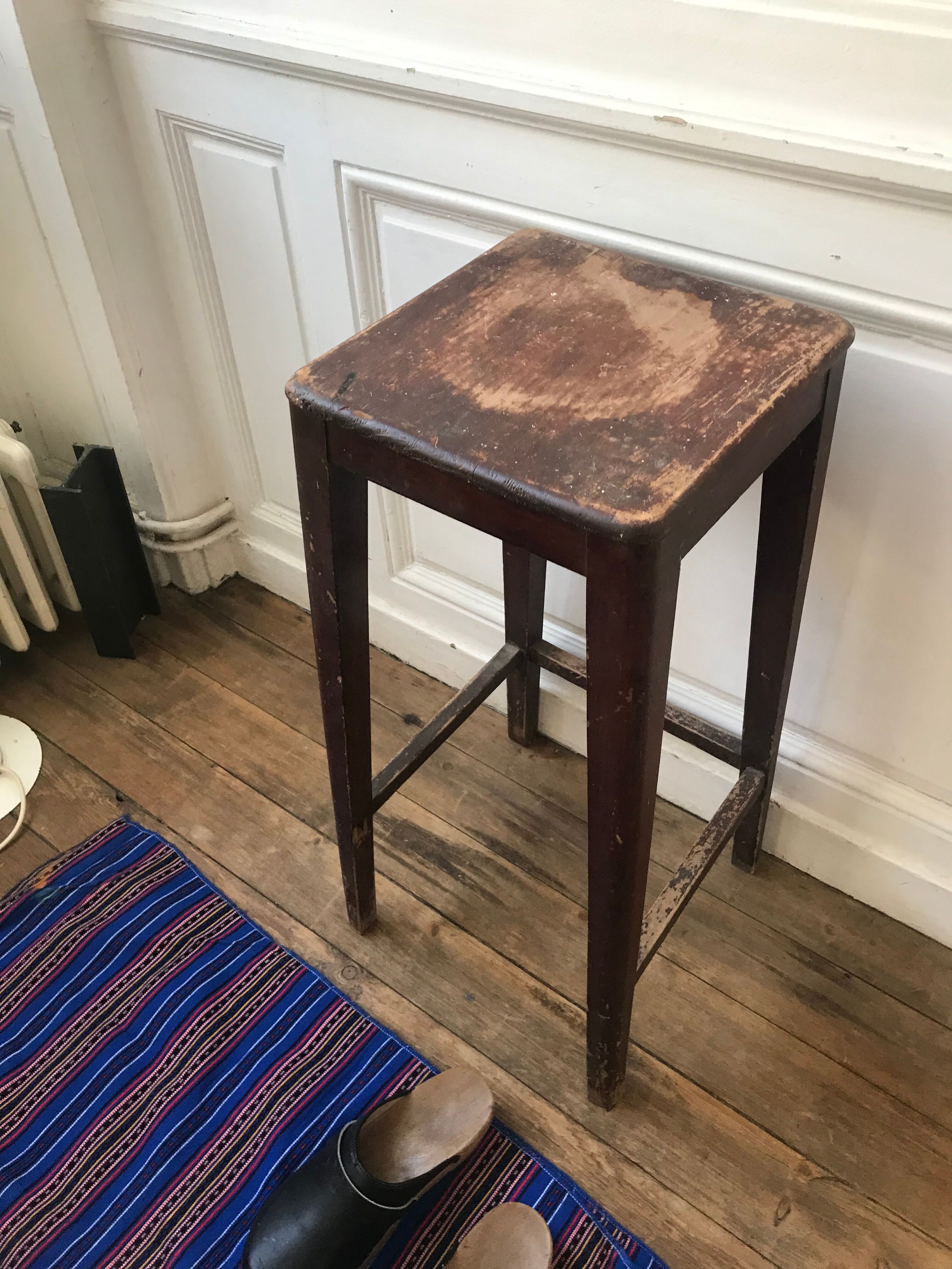 Rustic stool