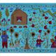 Hand-knotted rug, vintage Turkish rug 103x190 cm