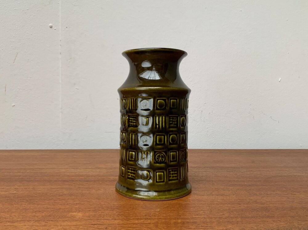 Vintage Ceramic Vase West German WGP by Bay, 1970s
