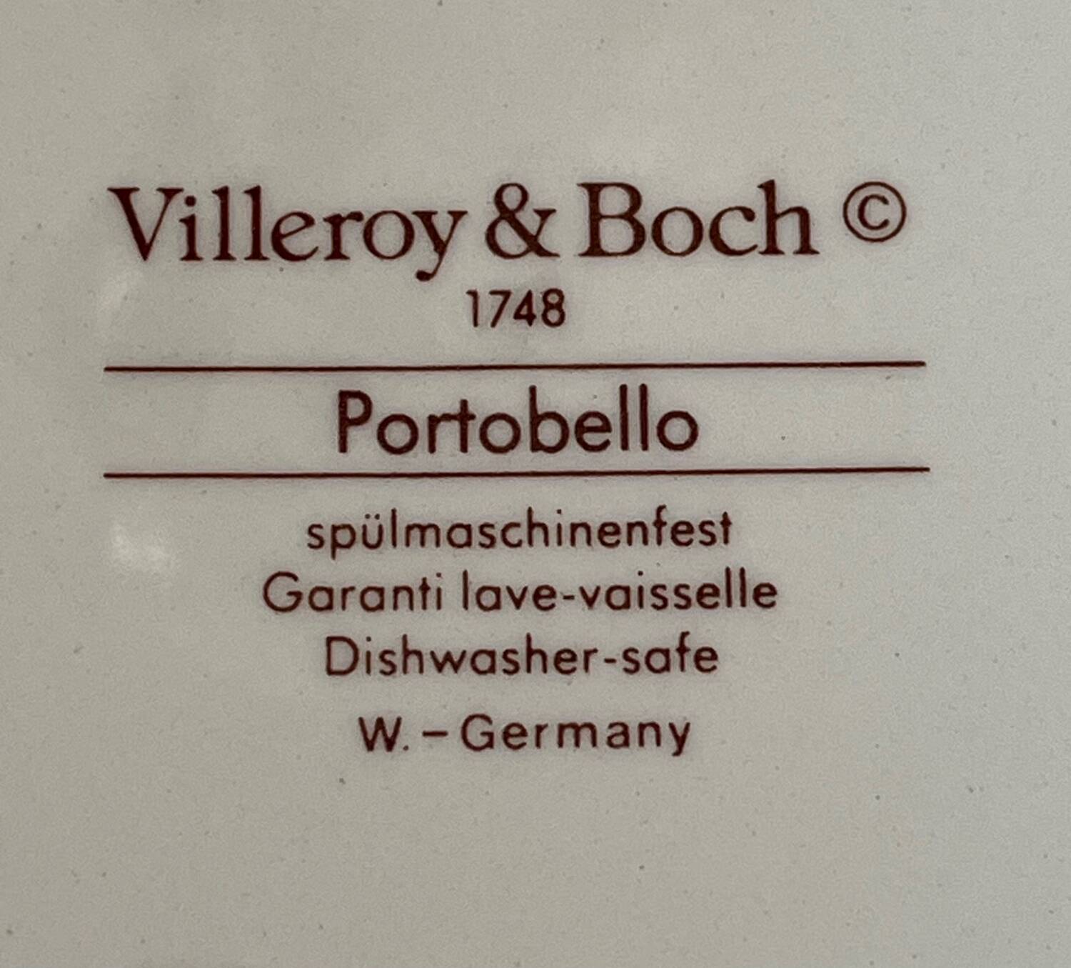 Villeroy and Boch Portobello round dish