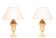 Fruit Ceramic Classical Greek Urn Table lamps 1970s Italy