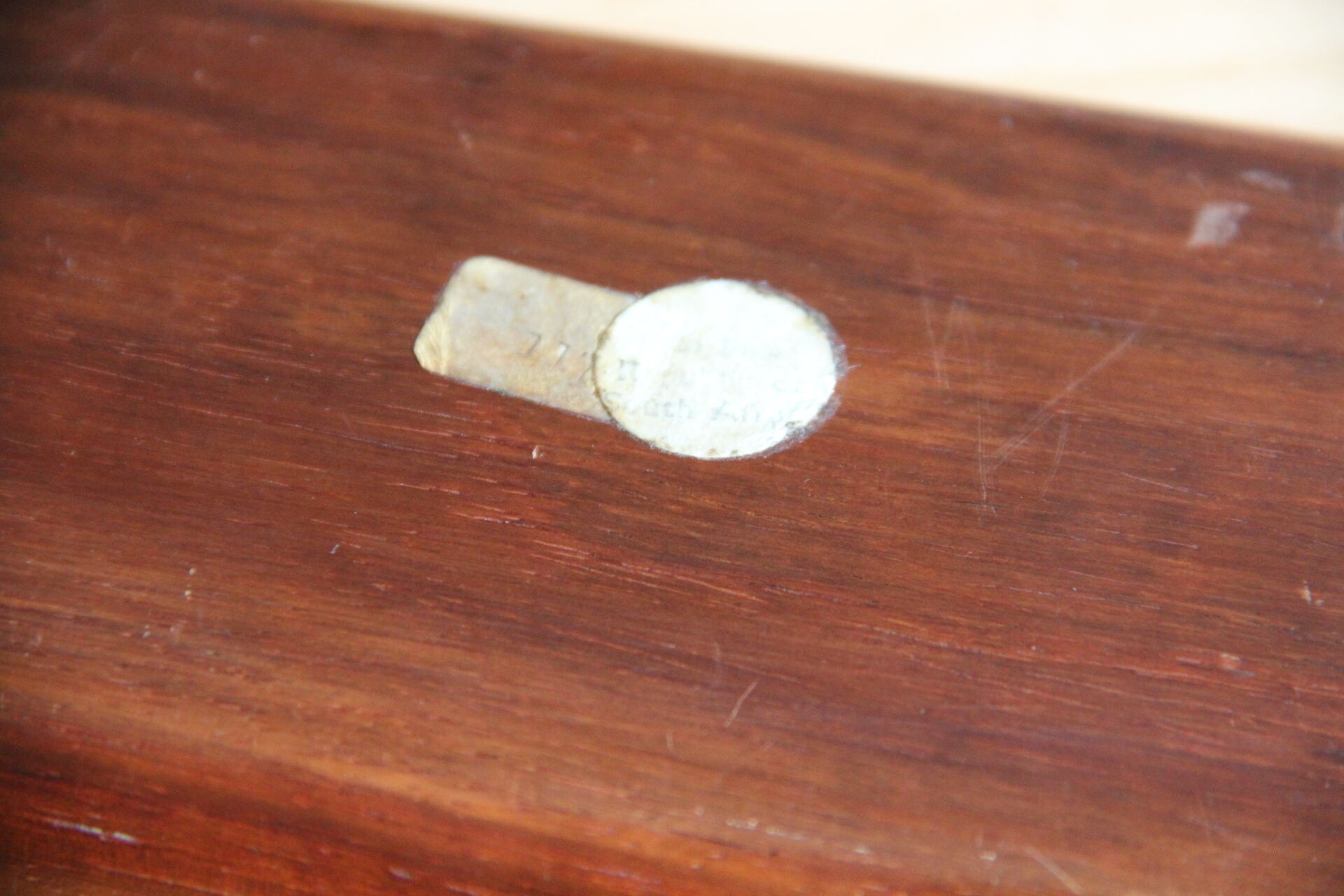 Exotic wood appetizer platter