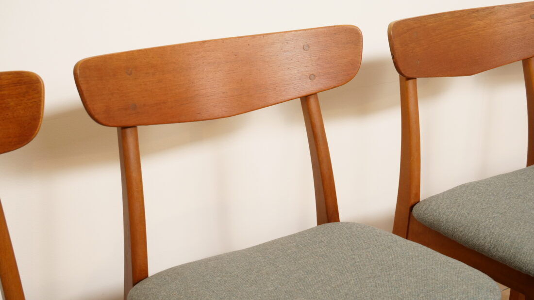 6 x dining chair | Farstrup | Model 210 | Reupholstered