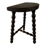 Wooden tripod farm stool