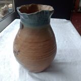 Terracotta vase signed Larozas
