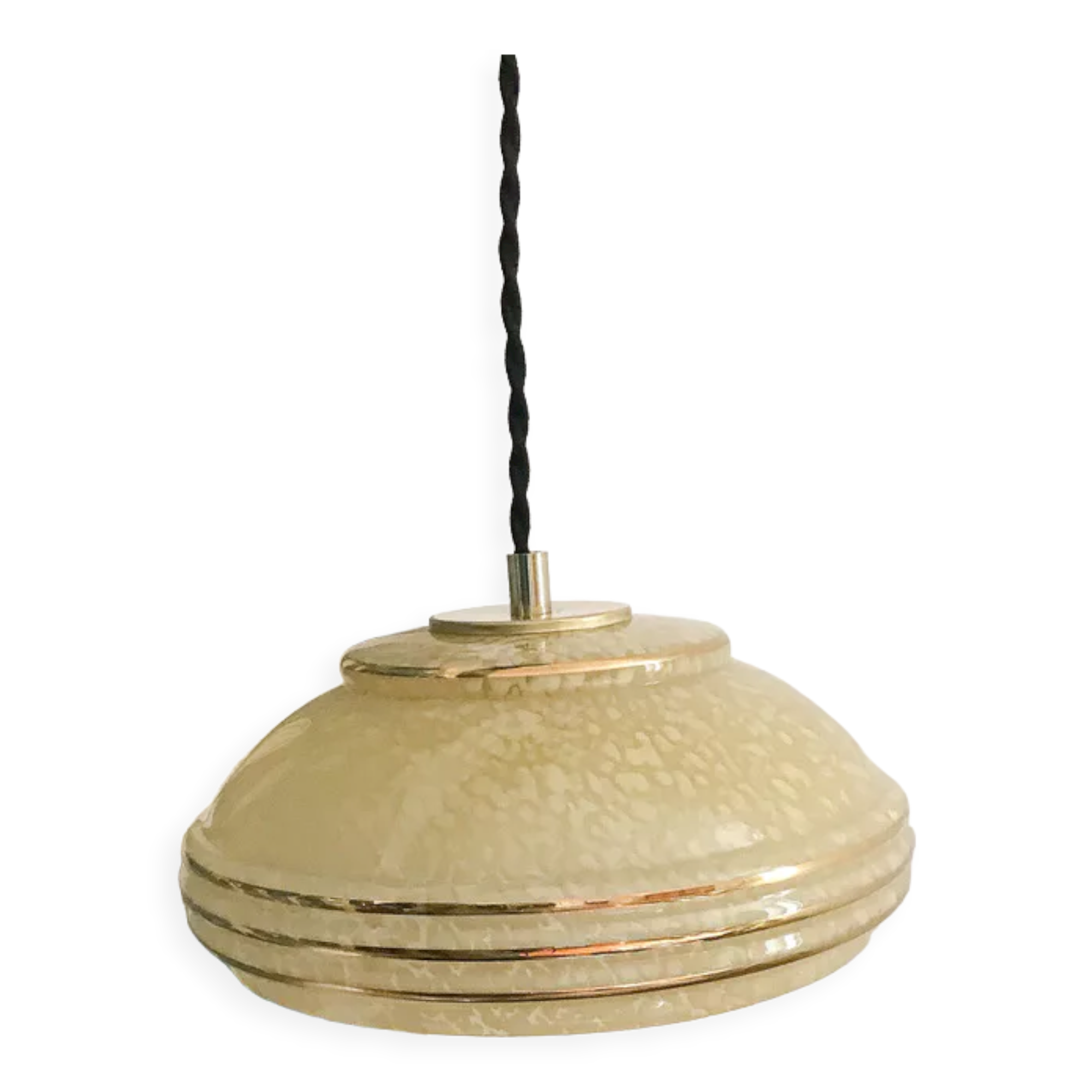 Clichy glass pendant lamp