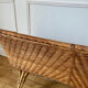 Vintage rattan children's bench