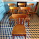 Suite 6 vintage bistro chairs