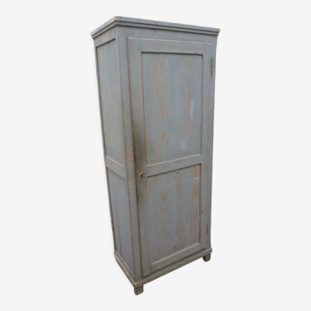 Old workshop cabinet gray patina