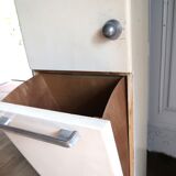 Vintage wooden bread hutch