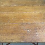 Authentic French outdoor terrace set, 5 chairs and table