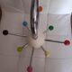 Coat rack sputnik design vintage